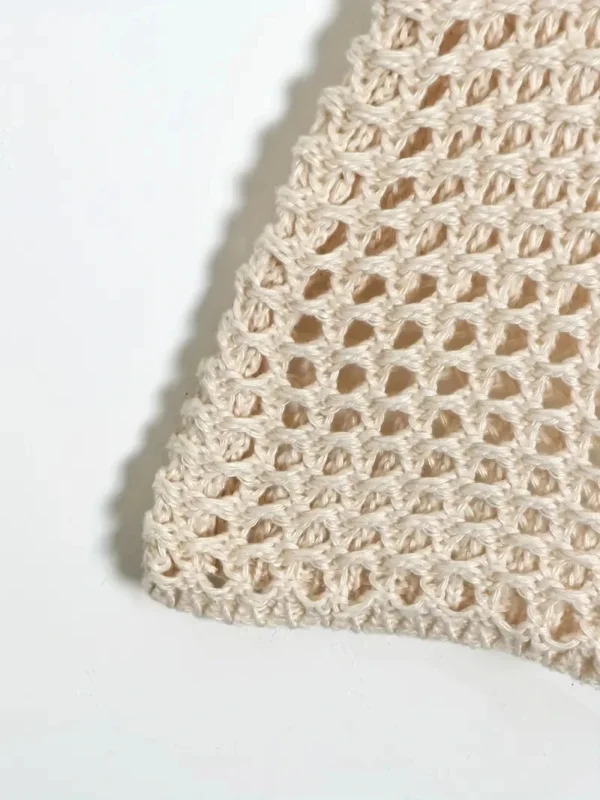 Women Crochet Knit Hollow Out Crop Top Long Sleeve Shrug Sweater Mesh Cover Ups Cardigan Streetwear Pullover Women Clothes Y2k 4
