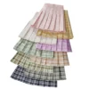 Women High Waist Plaid Mini Skirt With Inner Shorts Woman Short Pleated Skirts Kawaii Female Harajuku Chic Ladies Skirts
