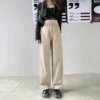 ZOENOVA Straight Leg Jeans For Women High Waist 2022 Trend Denim Pants Mom Jean Baggy Pants Casual Comfort Trousers Oversize 4