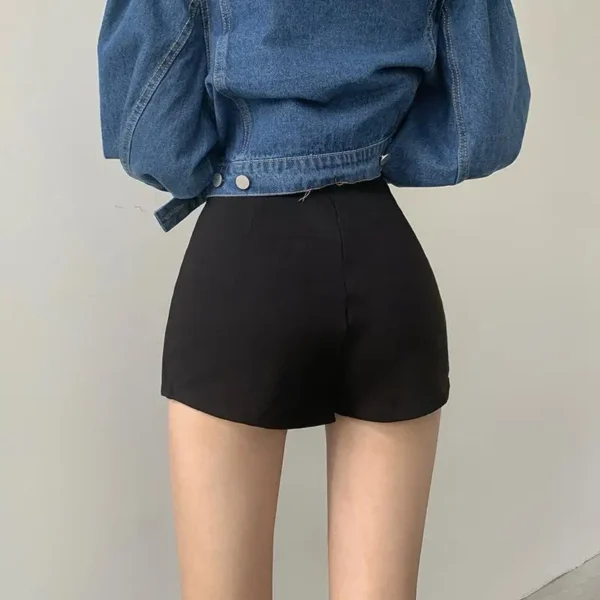 Skirts Women Black Fashionable Bodycon Ins All-match Streetwear Summer Female Asymmetrical Mini Sexy Korean Chic Kpop Faldas Y2k 2