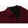 Fake Two Piece Shirt Women Patchwork Turtleneck Turn-down Collar Autumn Winter Casual Lady Long Sleeves Female Loose Blouse Tops 3