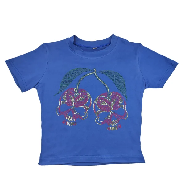 Y2K clothes 2000s Vintage Harajuku Fairy grunge Short Top women's T-shirts Rhinestones Goth Skull Baby Tees E-girl EMO Crop Tops 5
