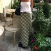 Gray Street Drawstring Split Long Skirt Women High Waist Fashion Korean Basic Cargo Skirts Lady Harajuku Y2K Outfits 2