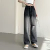 Baggy Jeans Woman Wide Pants Cowboy Pants for Women Clothing Y2k Jeans Women's Clothing High Waisted Jeans Woman Clothes 3