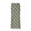 Gray Street Drawstring Split Long Skirt Women High Waist Fashion Korean Basic Cargo Skirts Lady Harajuku Y2K Outfits 5