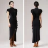 Slimming Latin Dance Skirt Costume Dancing Clothes Wear Standard Costume Tango Latina with Ruffles Women's skirt D1193 3