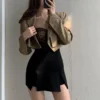 Skirts Women Black Fashionable Bodycon Ins All-match Streetwear Summer Female Asymmetrical Mini Sexy Korean Chic Kpop Faldas Y2k 6