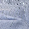 Vertical Lines Rhinestones Jeans Woman High Waist Pencil Pants Mujer Ankle Length Denim Fashion Stripe Jeans Woman Autumn 6