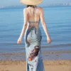 High-End Feeling Spa Swimsuit Women's Separate Bikini Set Korean Sexy Internet Celebrity Style Beach Vacation Swimwear 2