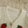 Strawberry Knitted Loose Warm Sweater 5