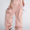 Zoki Streetwear Harajuku Cargo Pants Women Korean Fashion Oversize Bf Casual Trousers Hip Hop Pockets Female Wide Leg Pants New 4
