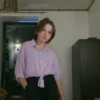 New 2024 Summer Half Sleeve Buttoned Up Shirt Loose Casual Blouse Chiffon Shirts Women Tied Waist Elegant Blouses for Women 5