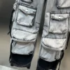 Tie-dye Baggy Denim Pants 3
