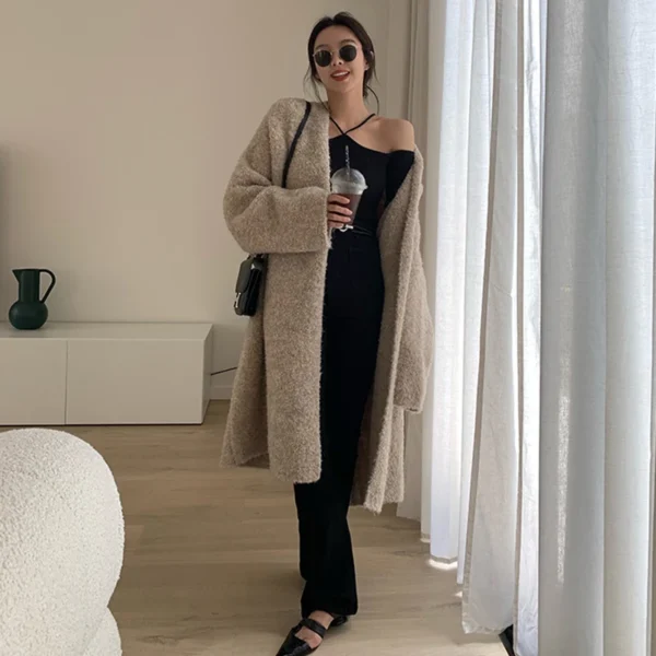 Sweater Mujer Sexy Off Shoulder Slim Knitted Sweaters White Black Women Pullovers Long Sleeve Top Pull Femme Vintage Knitwears 6