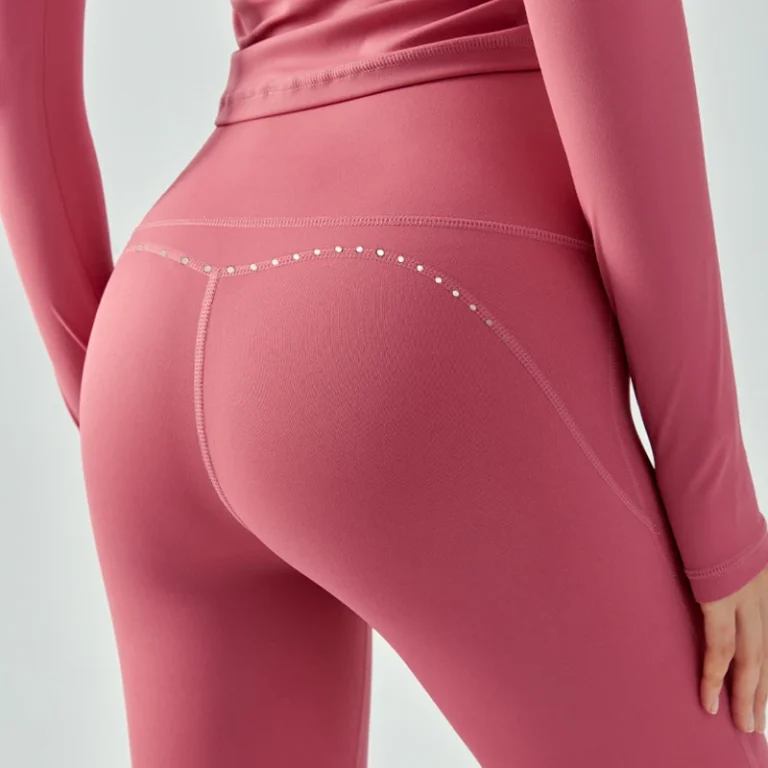 INLUMINE New Style Yoga Bell-Bottom Pants Women High-Waisted Hip-Lifting Flared Leggings Sports Street Wear Wide-Leg Trousers 6