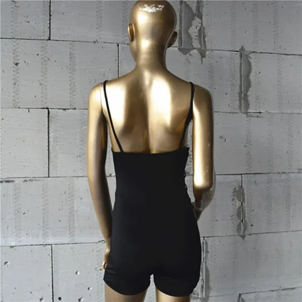 Women Dress Sexy Deep V Neck Summer Dress Hollow Out Pleated Bandage Mini Dress Casual Dress Vestidos Sexy Party Mini Dress 2021 4