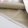 FP To Love French Silver PU Mini Skirts Metallic Sexy High Waist Hip Skirt Chic Retro Short A-Line Metal 5