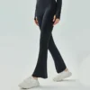 INLUMINE New Style Yoga Bell-Bottom Pants Women High-Waisted Hip-Lifting Flared Leggings Sports Street Wear Wide-Leg Trousers 3
