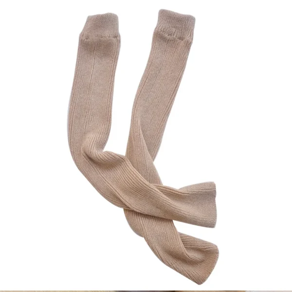 Wool Stockings Women's Over-the-knee Maillard Knee Pads Leg Socks Autumn And Winter New Mid-barrel Yoga Stacking Leg Covers New 5
