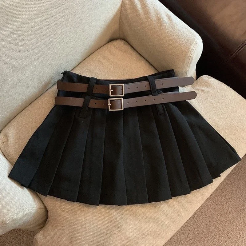 black skirt