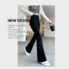 Flare Leggings Yoga Pants Women High Waist Wide Leg Pants Women Gym Sports Black Flared Pant Plus Size Dance Trousers 2023 New 4