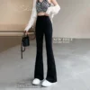 Flare Leggings Yoga Pants Women High Waist Wide Leg Pants Women Gym Sports Black Flared Pant Plus Size Dance Trousers 2023 New 3