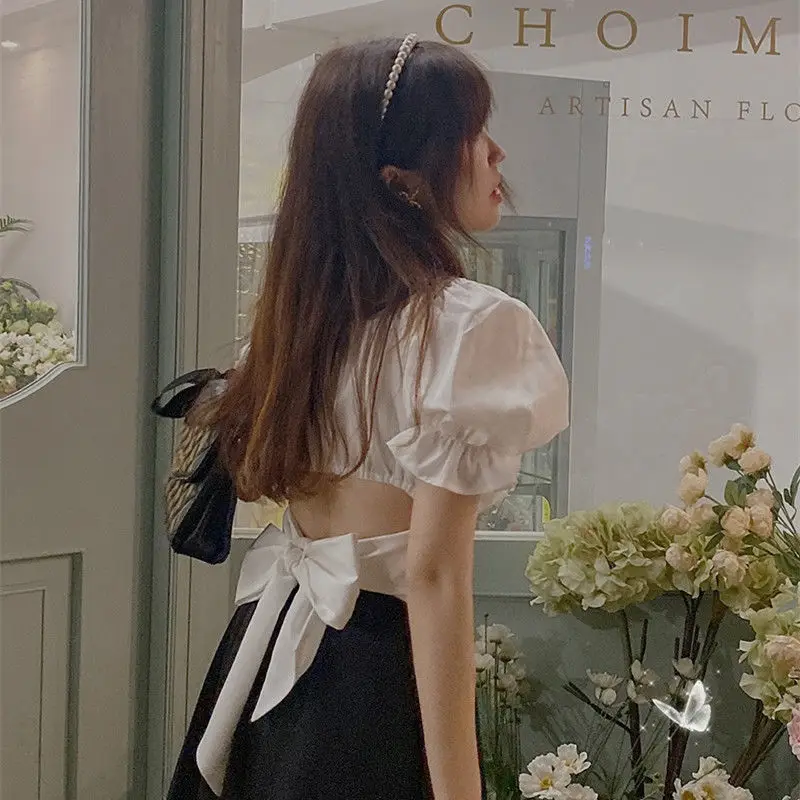 white short sleeve