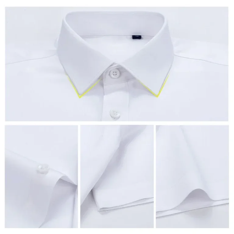 Premium Men's Ultra-Stretch Shirt - High-Quality Silky Business Formal Long-Sleeve Shirt 5