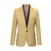 Men Formal Business Suit Coat One Button Black Blue Red Men 5