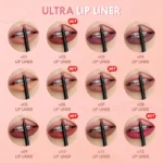 Waterproof Matte Lipliner Pencil Red Contour Tint Lipstick Long Lasting Non-stick Cup Moisturising Lips Makeup 12 Colors 4