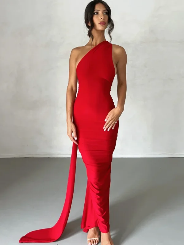 Women Party Club Evening Streetwear Bodycon Bodycon White Long Dress 2024 Summer Clothes 3