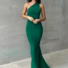 Women Party Club Evening Streetwear Bodycon Bodycon White Long Dress 2024 Summer Clothes 4