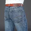 Wthinlee New Business Men's Jeans Casual Straight Stretch Fashion Denim Trousers Male Brand Clothing 6