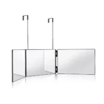 Retractable Adjustable Hanging Three Mirrors Makeup Folding Three Mirrors Three Fold Mirror Spot Portable Cosmetic 2