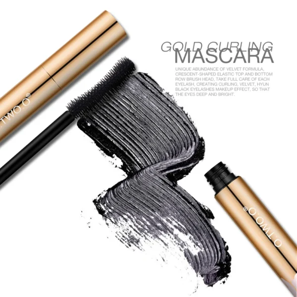 O.TWO.O 3D Fiber Lashes Thick Lengthening Mascara Long Black Lash Eyelash Extension Eye Lashes Brush Makeup Pro Eye-Cosmetics 5