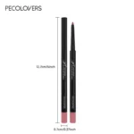 Waterproof Matte Lipliner Pencil Red Contour Tint Lipstick Long Lasting Non-stick Cup Moisturising Lips Makeup 12 Colors 6