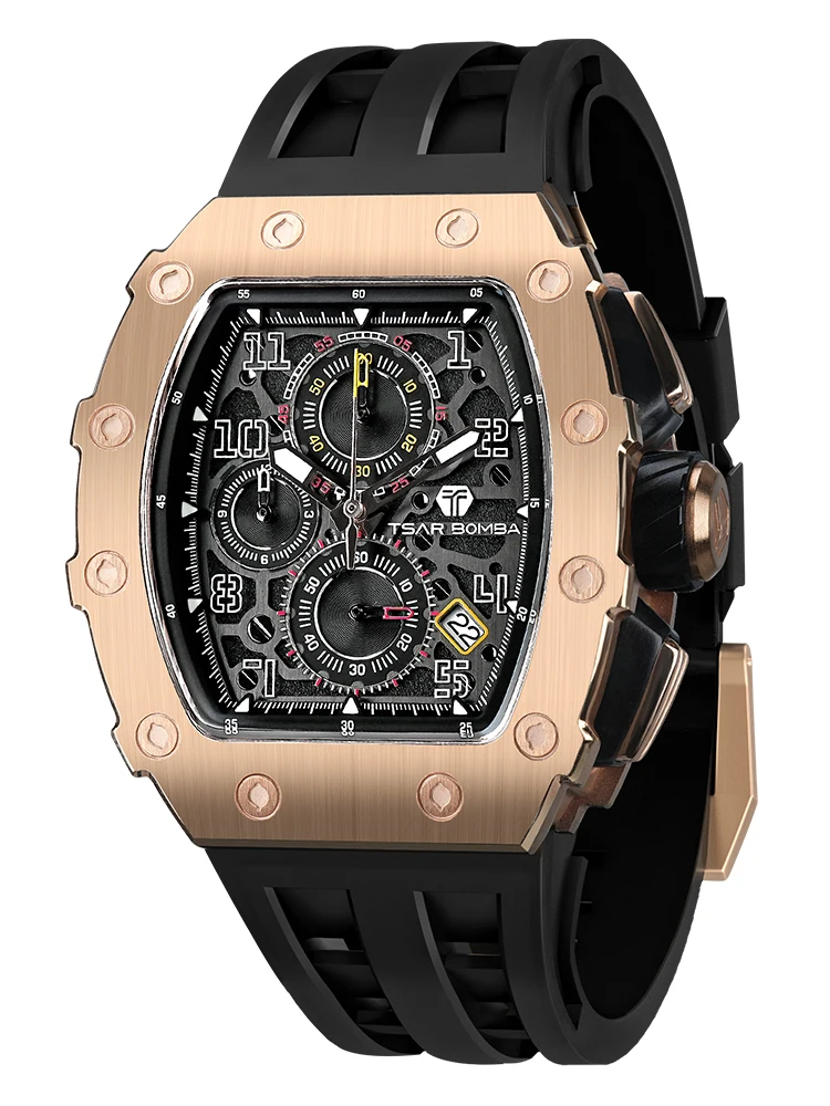 Rose Gold - Black