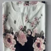 2025 European and American Cross Border Women's New Dress V-neck Sleeveless Sexy Printed Large Hem Foreign Trade Dress 3