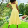 women clothing 2025 new small fresh floral slim fit slit European and American camisole dress 2