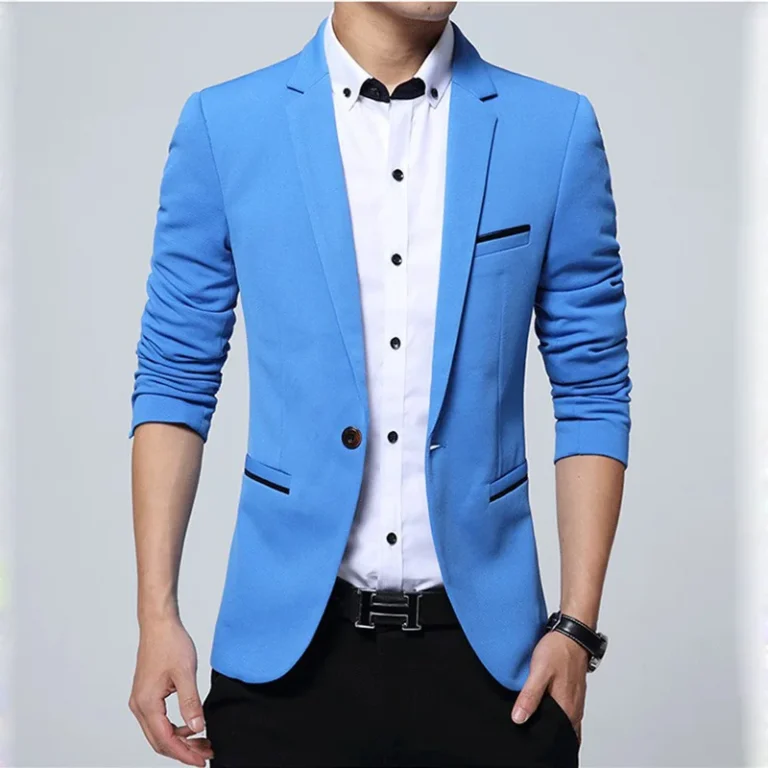 Men's Casual Blazer 2025 Autumn New Fashion Slim Business Suit Coat Gentleman 5