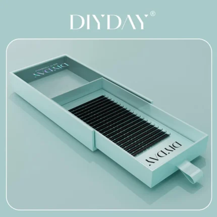 DIYDAY 16Rows Mink Lashes Individual Natural False Eyelashes B C CC D DD Curl Eyelash Extension Supplies for Makeup 2