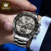 OLEVS Automatic Mechanical Watch for Men TOP Brand Original Stainless Steel Luminous Waterproof Wrist Watch 4