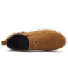 New Men Slip on Hiking Shoes PU Leather Climbing Footwear 6