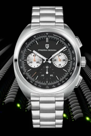 PAGANI DESIGN 2024 NEW Turtle Back Chronograph 1782 Watch for Man Luxury Men's Quartz Watch