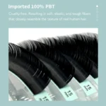 DIYDAY 16Rows Mink Lashes Individual Natural False Eyelashes B C CC D DD Curl Eyelash Extension Supplies for Makeup 4