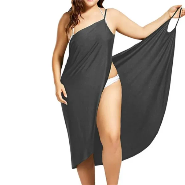 Femme Dress For Women Sling Beach Dresses Sarong Cover Up Warp Pareo Backless Cross Swimwear 3