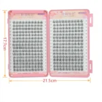 32Rows Eyeslashes Extension Personal Professional Individual Cluster Grafting Wholesale Eyelash Large Capacity Flowerknow Makeup 3