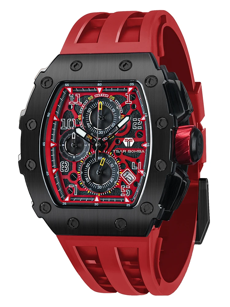 black red