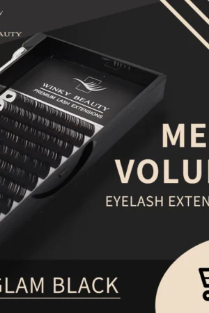 Winky Beauty Custom Your Logo Individual Eyelash Extension Silk Lashes Russian Volume Classic Eyelash Extensions for Makeup