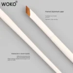 Upgrade Blade Eyeliner Brush Ultra Thin Fine Angle Flat Eyebrow Brush Under The Eye Makeup Brushes Precise Detail Brush white 5